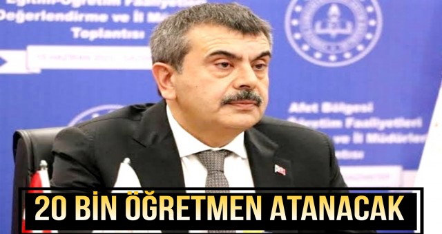 20 Bin Öğretmen Atanacak