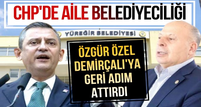 Özgür Özel, Yüreğir Belediyesi Atamasını Geri Aldırdı