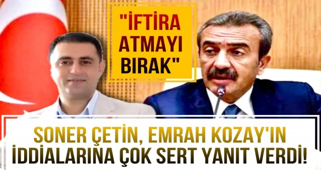 Soner Çetin; Ahmet Kozay'ın İddialarına Çok Sert Yanıt Verdi!