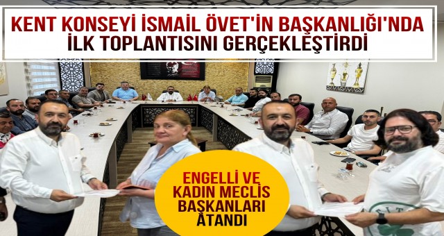 Ceyhan Kent Konseyi İlk Toplantısını Gerçekleştirdi