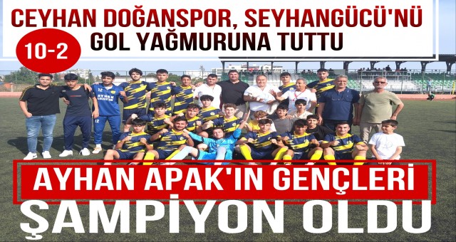 Ayhan Apak'ın Gençleri Şampiyon Oldu!