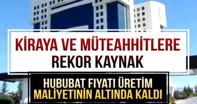 Kiraya ve Müteahhitlere Rekor Kaynak!