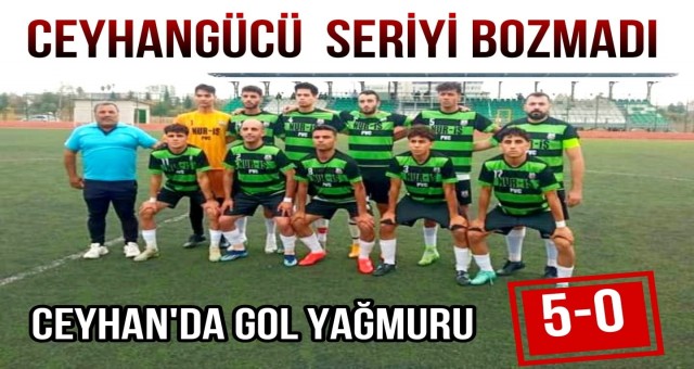 Ceyhangücü Seriyi Bozmadı