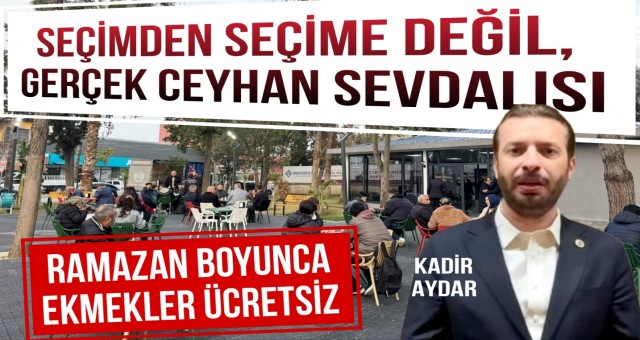 Başkan Kadir Aydar'dan Ramazan Ayı'nda Dayanışma Çağrısı