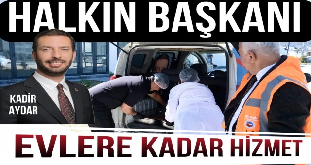 Ceyhan Belediyesi’nden Evlere Kadar Hizmet