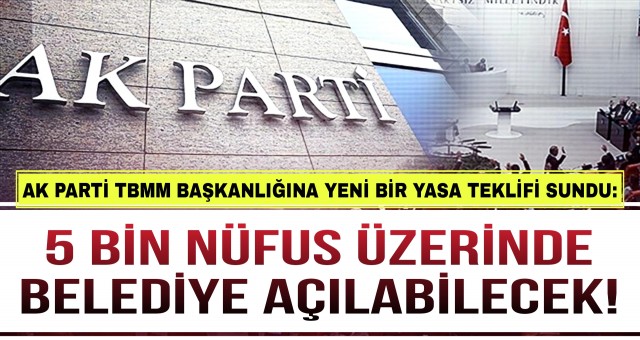 AK Parti 35 maddelik yasa teklifini TBMM Başkanlığına Sundu