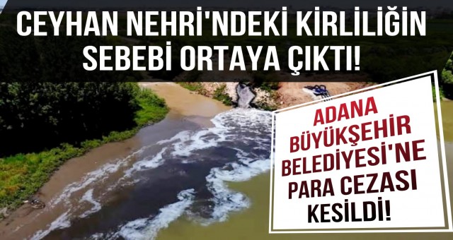 Ceyhan Nehri'ndeki Kirliliğin Sebebi Ortaya Çıktı!