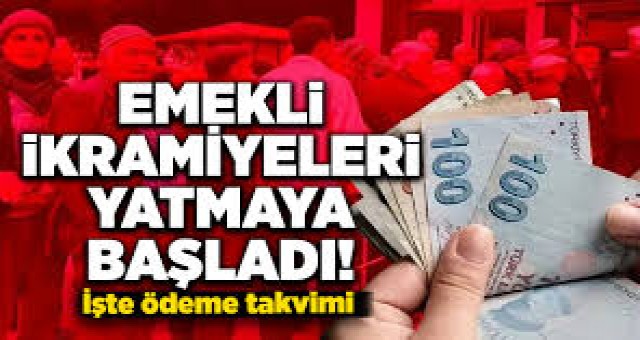 Emekli İkramiyeleri Yatmaya Başladı!