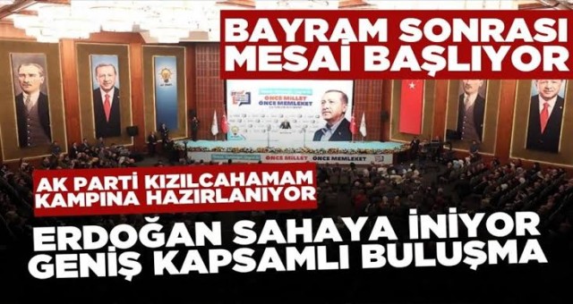 AK Parti Kızılcahamam Kampına Hazırlanıyor