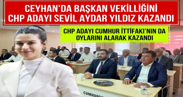 CHP adayı Ceyhan'da Cumhur İttifakı'nın da oyunu alarak kazandı
