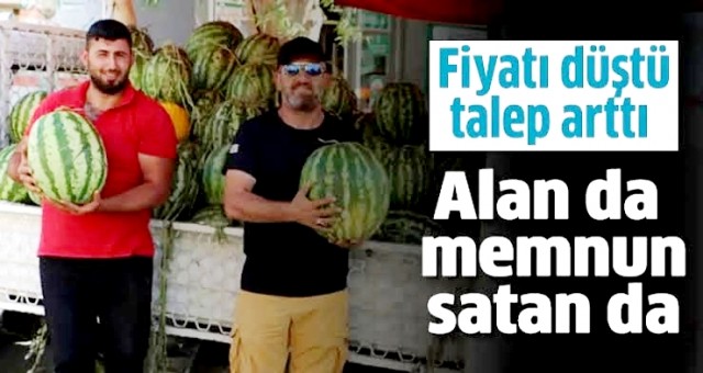 Karpuz fiyatları dibe vurdu: Tarlada kilosu 2,5 lira