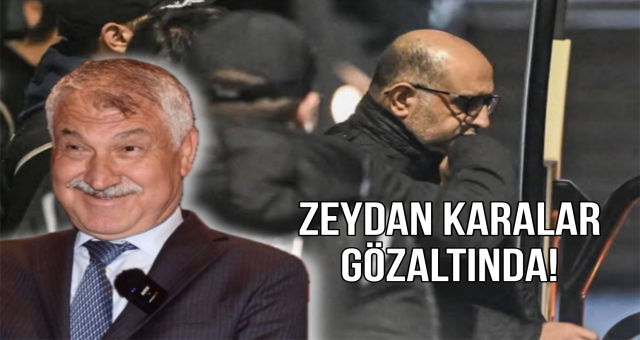 Zeydan Karalar Gözaltına Alındı