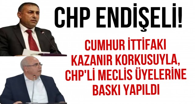 Adana Büyükşehir Belediye Başkan Vekilliği seçiminde, CHP Endişeli!