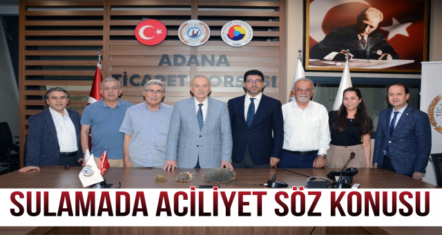 Sulamada Aciliyet Söz Konusu