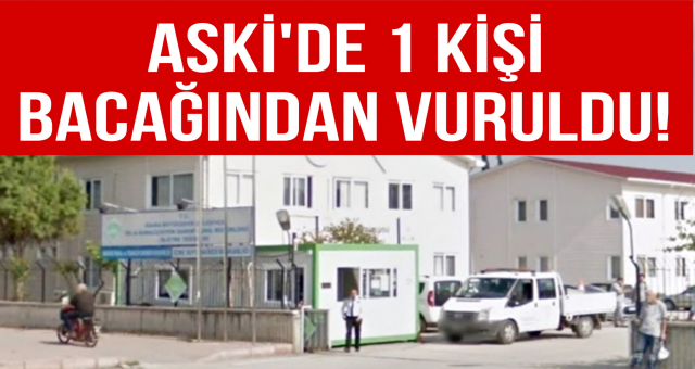Aski'de 1 kişi bacağından vuruldu!