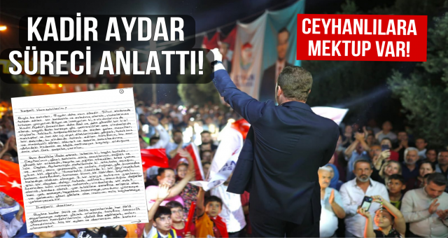 Kadir Aydar Silivri'den Mektup Gönderdi!