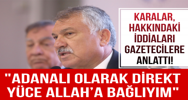 Zeydan Karalar, hakkındaki iddianameyle ilgili gerçekleri gazetecilere anlattı!