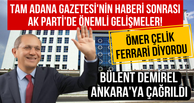 Ömer Çelik'in Ferrarisi Ankara'ya Çağrıldı!
