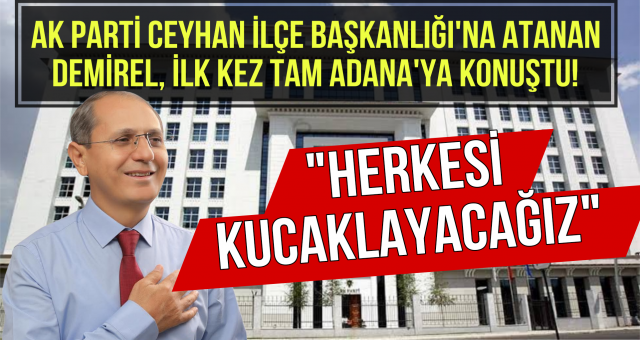 Başkan Demirel ilk kez Tam Adana'ya Konuştu!