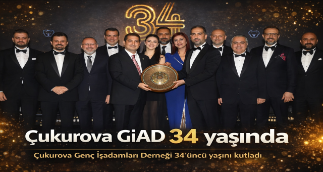 Çukurova GİAD 34 yaşında