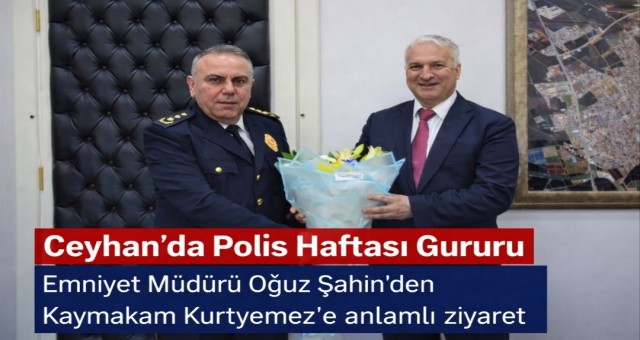 Oğuz Şahin'den Kaymakam Kurtyemez’e Anlamlı Ziyaret