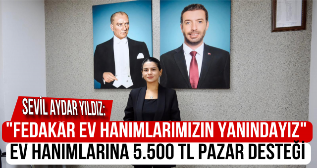 Ceyhan Belediyesi'nden Ev Kadınlarına Pazar Desteği