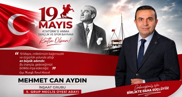 Mehmet Can Aydın'dan 19 Mayıs Mesajı