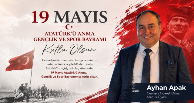 Ayhan Apak'tan 19 Mayıs Mesajı