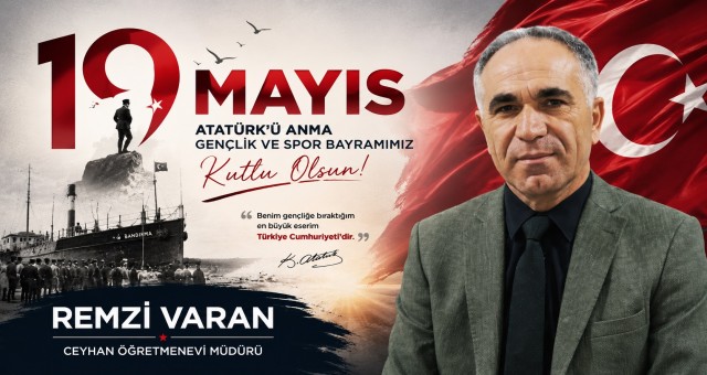 Remzi Varan'dan 19 Mayıs Mesajı