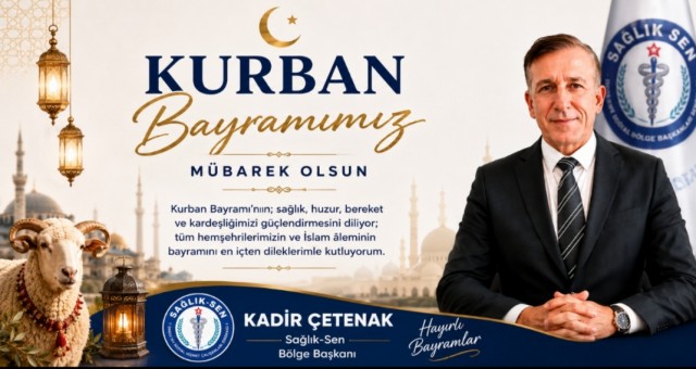 Başkan Çetenak'tan Kurban Bayramı Mesajı
