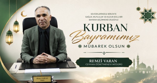 Remzi Varan'dan Kurban Bayramı Mesajı