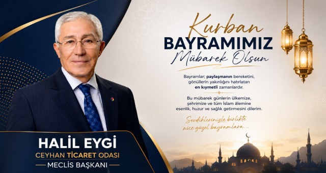 Halil Eygi'den Kurban Bayramı Mesajı