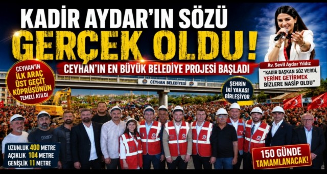 Cyhan'ın iki yakasını bir araya getiriyorlar!