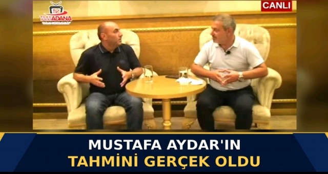 Mustafa Aydar’ın Seçim Öncesi Tahmini Gerçek Oldu!