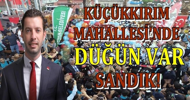 KÜÇÜKKIRIM MAHALLESİ İLK PARKINA KAVUŞTU