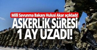 Terhisi gelen askerlerin hizmet süreleri 1 ay uzatıldı