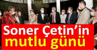 Çukurova Belediye Başkanı Soner Çetin kızı Melike’nin nikahını kıydı