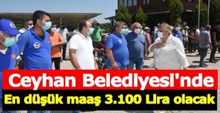 Hülya Erdem Belediyede en düşün maaşın 3.100 lira olacağını duyurdu