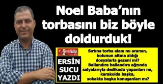 Noel Baba’nın torbasını biz böyle doldurduk!