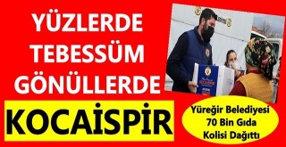 Yüreğir Belediyesi 70 Bin Gıda Kolisi Dağıttı