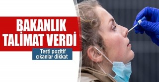 Hastanelere mutant virüs için ikinci test talimatı