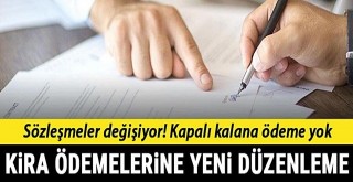 Kapalı işyerleri kira ödemeyecek!