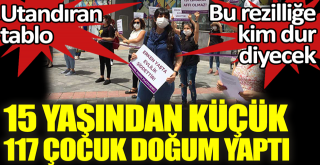 15 yaşından küçük 117 çocuk doğum yaptı