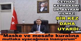 Kaymakam Yılmaz'ın Kurban Bayramı Mesajı