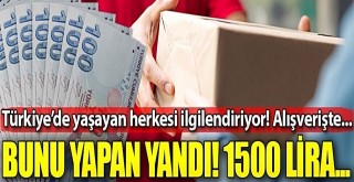 Bunu yapan yandı! İnternetten alışveriş yapan herkesi ilgilendiriyor, 1500 lira...