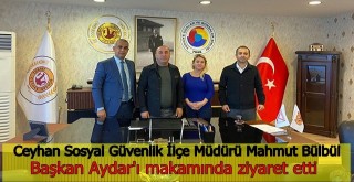 Bülbül, Aydar'ı makamında ziyaret etti