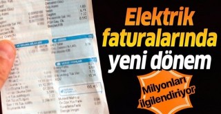 Kademeli tarife değişiyor!