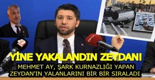 AK Parti'li Mehmet Ay,  CHP'li Zeydan'ın yalanlarını bir bir sıraladı