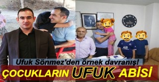 Başkan Sönmez çocukların yüzünü güldürdü!