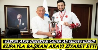 Başkan Akay destekledi Cemal Ali kupaya uzandı